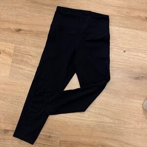 Zella High-Waisted Crop Leggings - Black